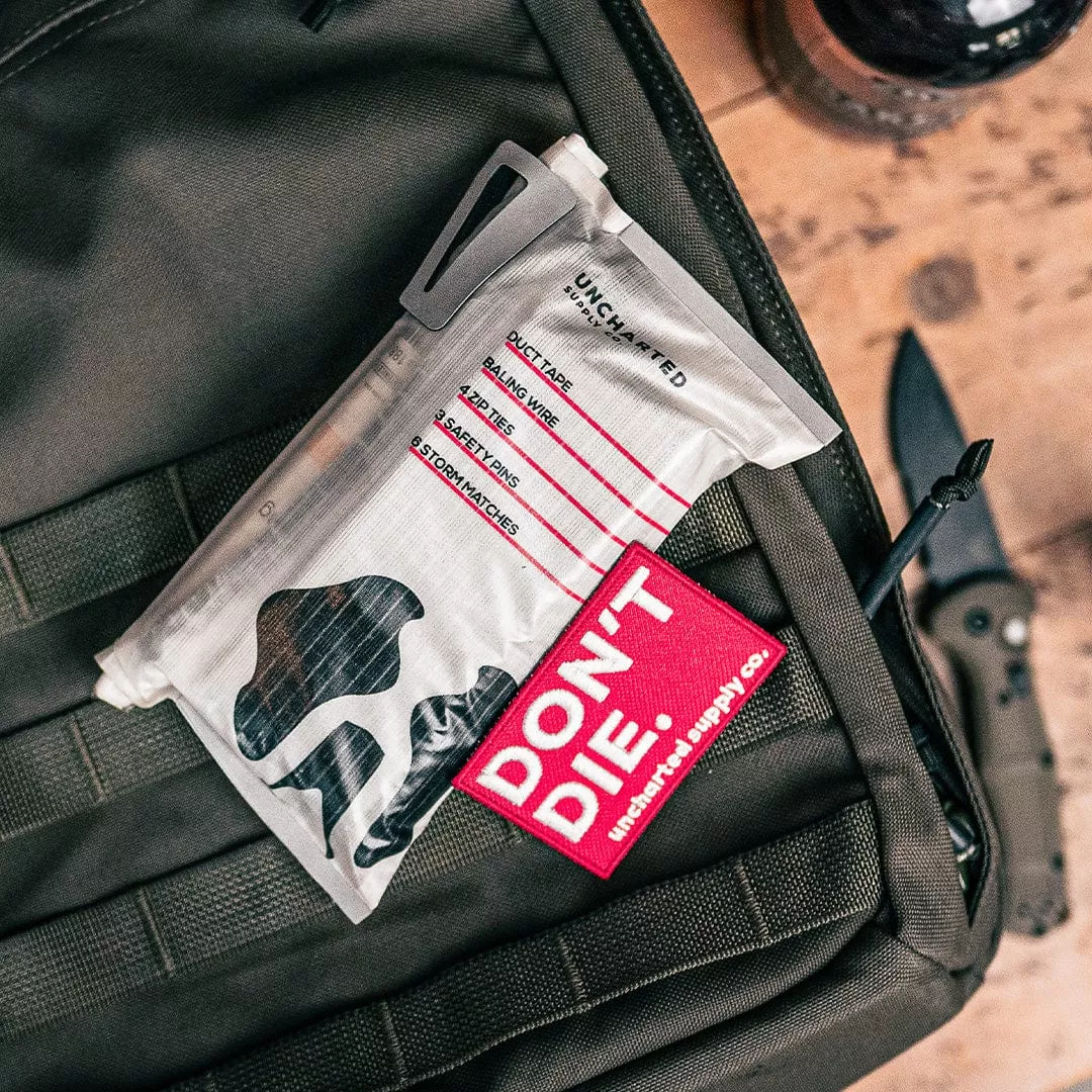 DON'T DIE Velcro Patch