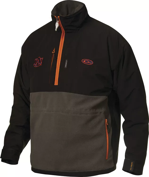 Drake Auburn University Game Day Eqwader Quarter-zip