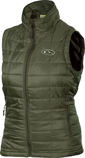 Drake Ladies Synthetic Down Pac- Vest