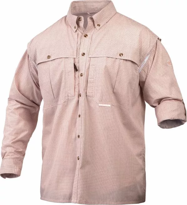 Drake Long Sleeve Wingshooter’s Micro Plaid Shirt