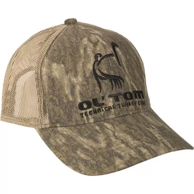 Drake Ol' Tom Ol Tom Camo Mesh Back Logo Cap Mo Bottomland Osfm