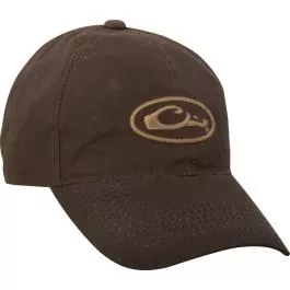 Drake Waterfowl Men's Waxed Canvas Cap - Brown