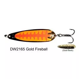 Dreamweaver DW Spoon - 3-3/4 in. - Gold Fireball - Gold Back