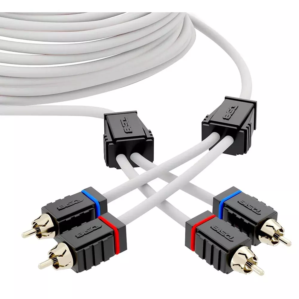 DS18 Marine Tinned OFC RCA Cable – 12′