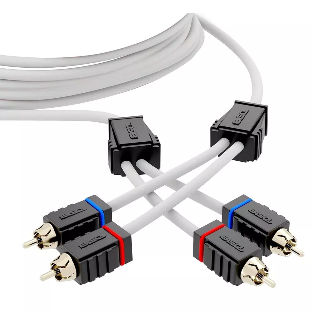DS18 Marine Tinned OFC RCA Cable – 3′