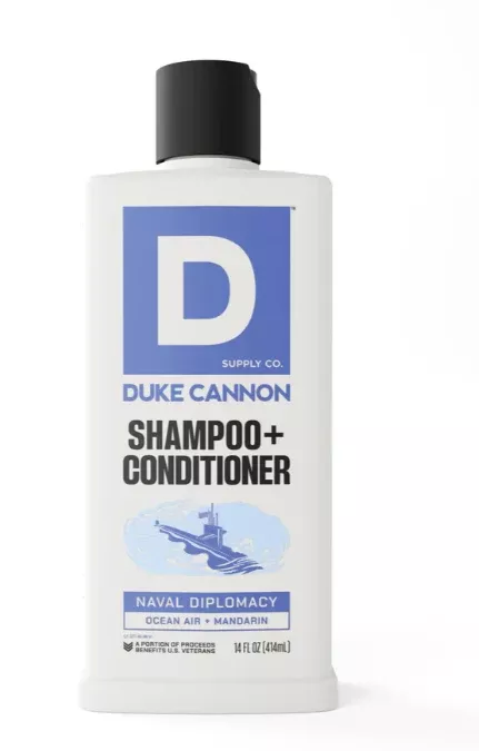 Duke Cannon Shampoo + Conditioner
