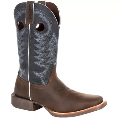 DURANGO Rebel Pro Belgian Brown And Denim Blue Western Boots (DDB0216)