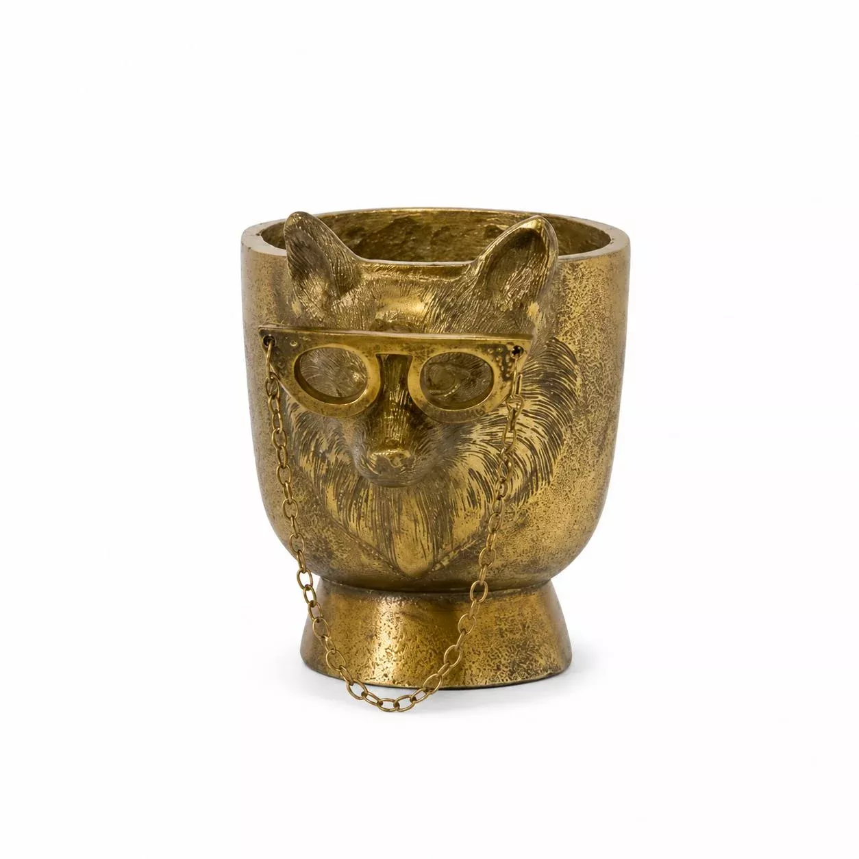 E+E Antique Gold Pot