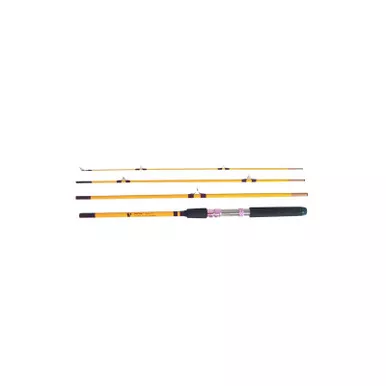 Eagle Claw Packit 4 Piece Spinning Rod 7'6"