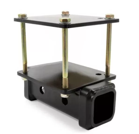 Eaz-Lift Square Bumper Hitch - 4" Bumper Adapter for 2" Receiver• 48473