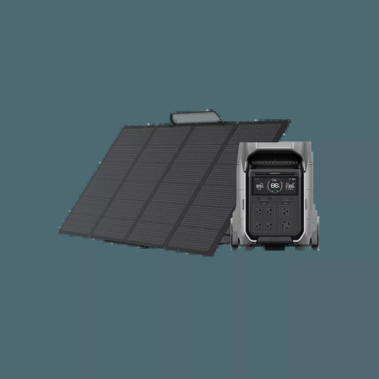 EcoFlow DELTA Pro 3 + 400W Solar Panel (SC)