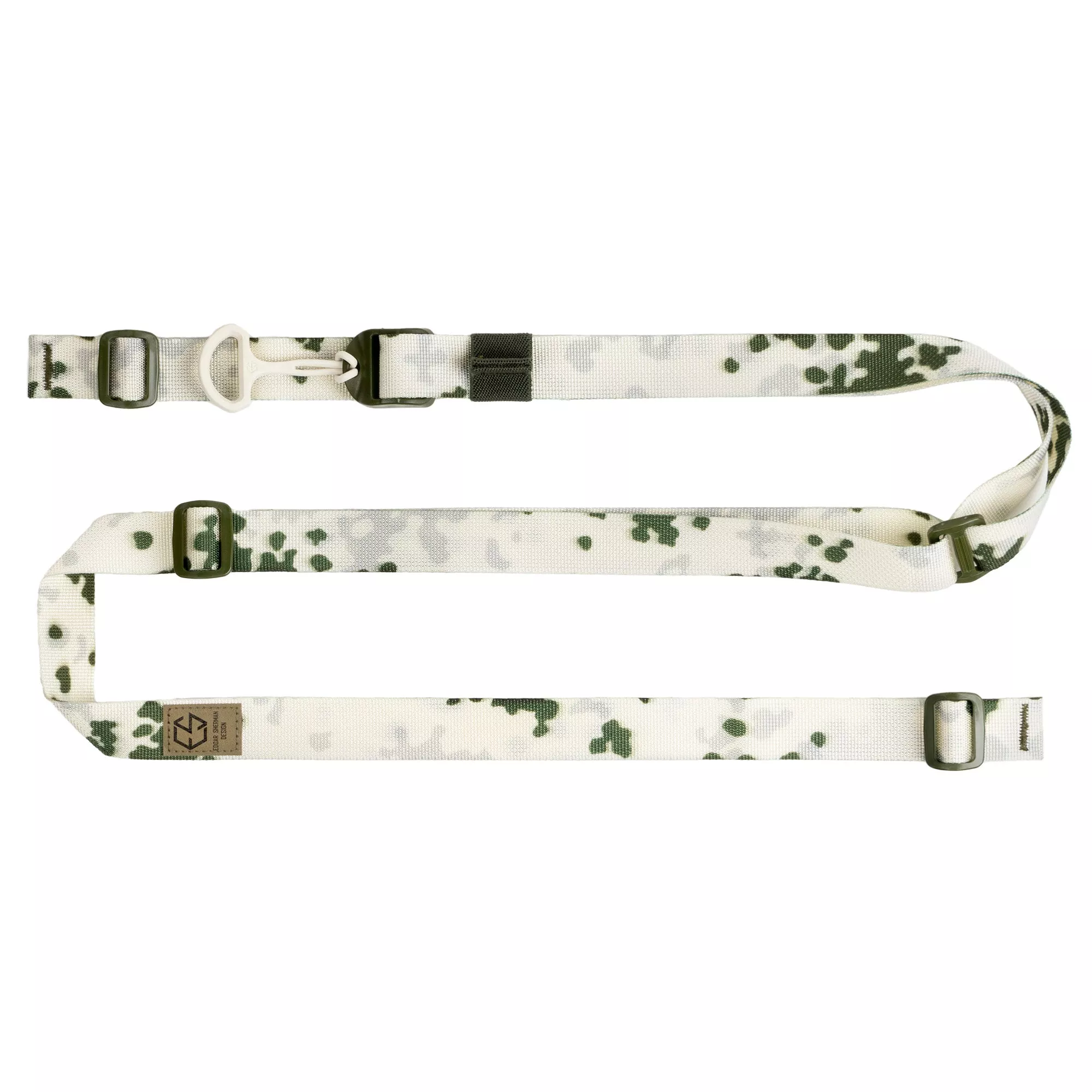 Edgar Sherman Design 2-Point Rifle Sling, Snow Camo, Quick-Adjust Lightweight – ESD-SL-SC