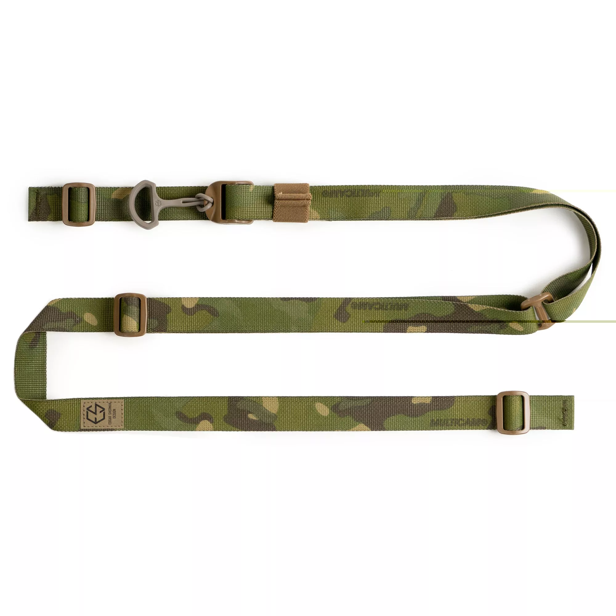 Edgar Sherman Design ESD 2-Point Rifle Sling, Multicam Tropic, Quick-Adjust, Made in USA – ESD-SL-MCT