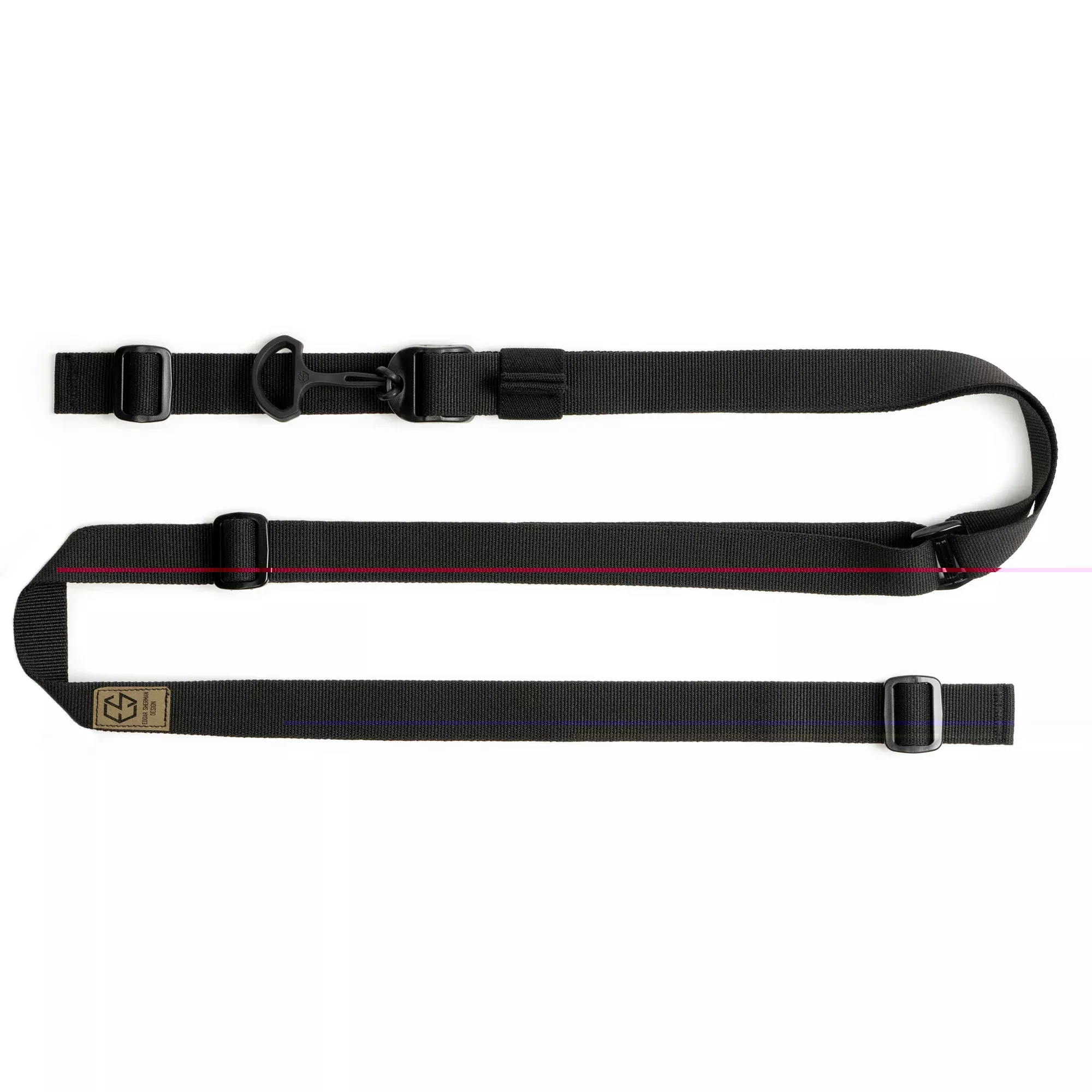 Edgar Sherman Design ESD Rifle Sling, 2-Point Quick-Adjust, 1-inch Webbing, Black – ESD-SL-BLK