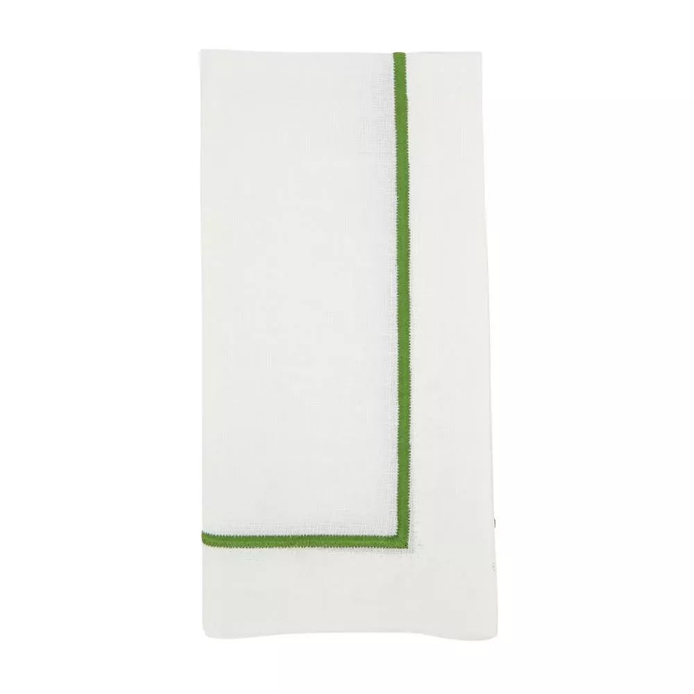 Embroidered Line Design 20" Napkin