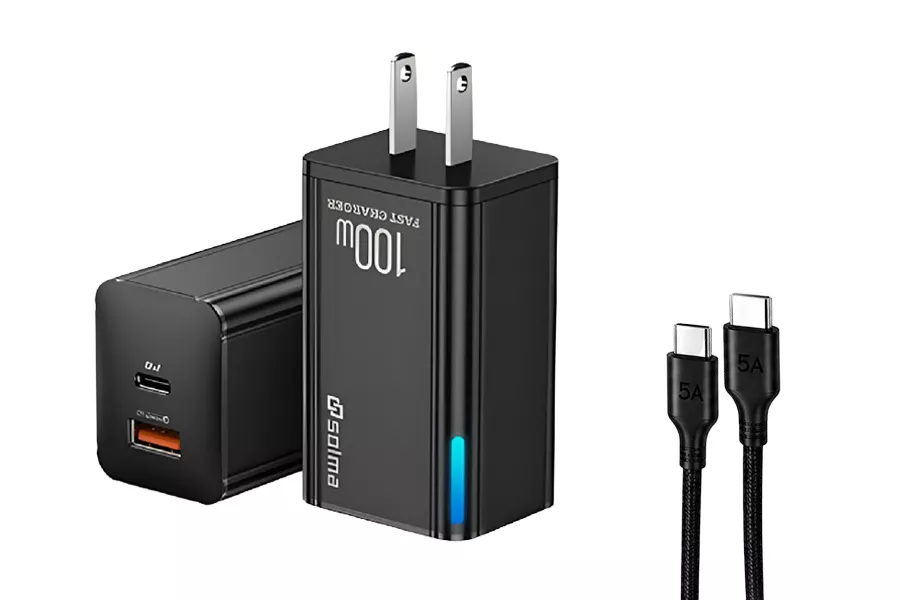 Emby Hoisery Super Fast Charger Head with Type C-Type C Cable