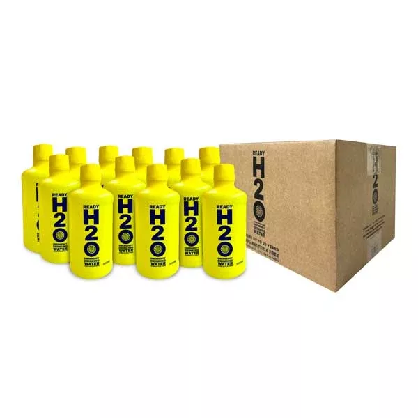 Emergency Drinking Water – Bacteria Free – 20 yr – 1 Liter Bottles – 12 pack – Free Shipping!
