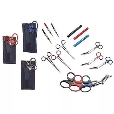EMI-Emergency Medical Colormed 1st Responder Instrument & Holster Set