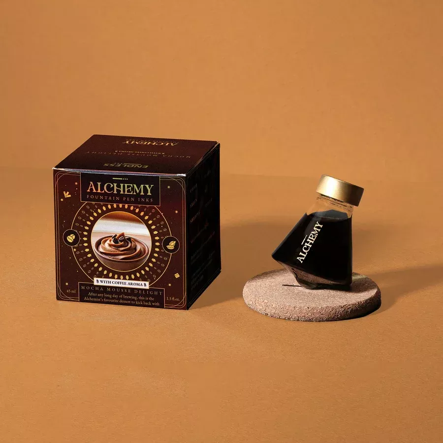 Endless Alchemy Mocha Mousse Delight Fountain Pen Bottled Ink 45mL