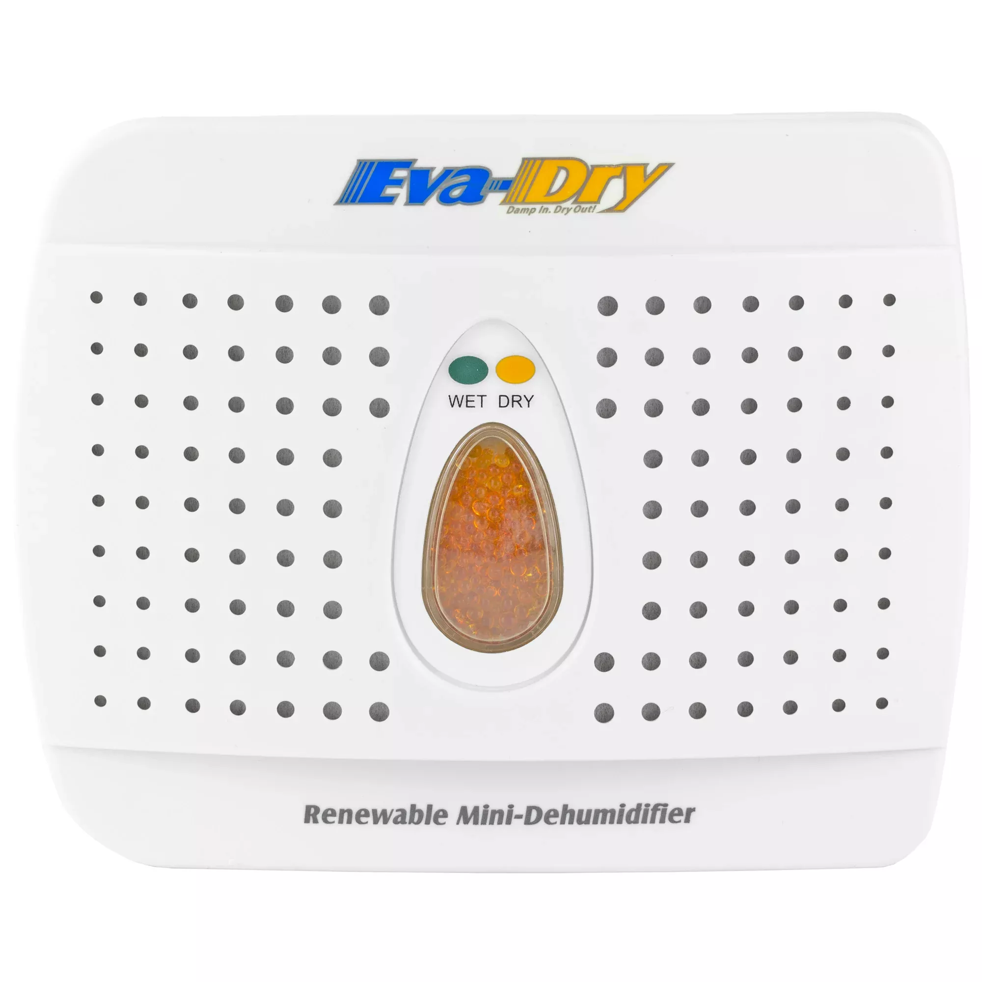 Eva-Dry Renewable Mini Dehumidifier for Small Spaces, Cordless Silica Gel, E-333