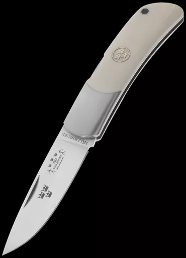 Fallkniven TK3 White Elforyn Folding Knife