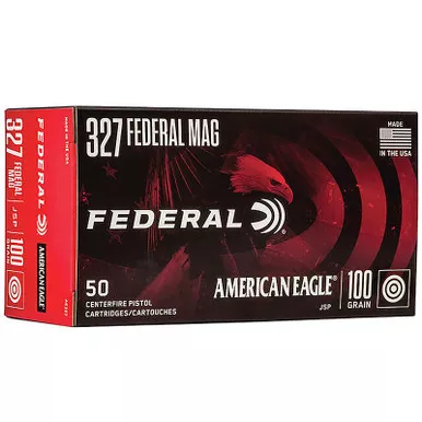 Federal AE327 American Eagle 327 FM 100 GR FMJ 50 Rounds