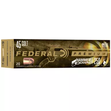 Federal LG45C1 Premium HammerDown 45LC 250 GR BHP 20 Rounds