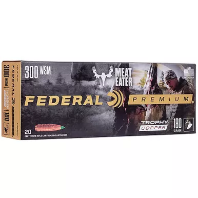 Federal P300WSMTC1 Premium 300 WSM 180 GR Trophy CoPower Pointer 20 Rounds