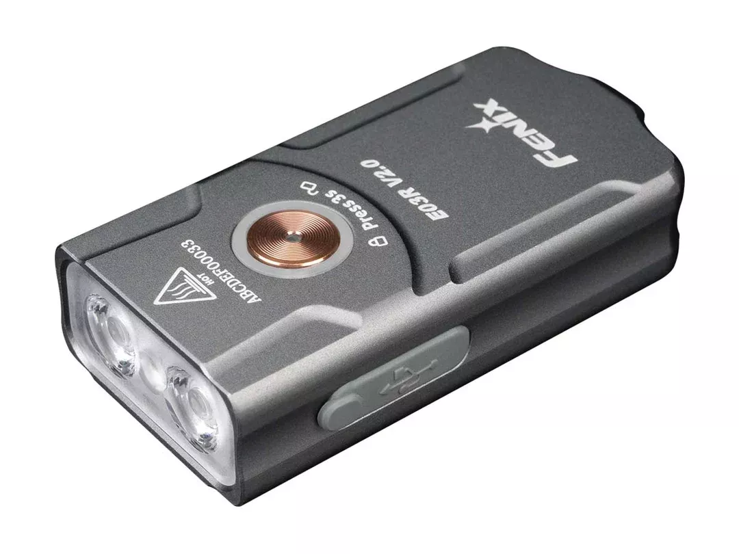 Fenix Lighting E03R V2.0 All-Metal Keychain Flashlight