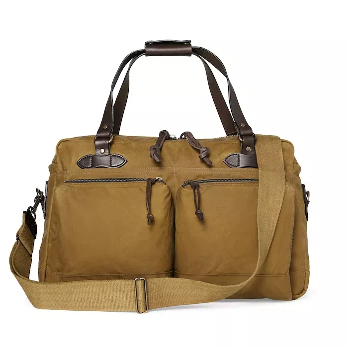 Filson 48 Hour Tin Cloth Duffle Bag 20231634 and 20282280 (Rust)