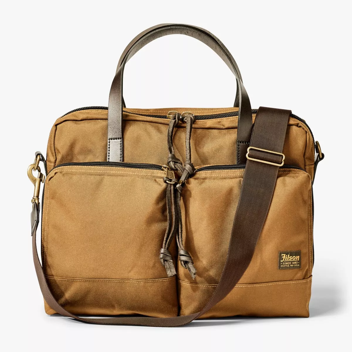 Filson Dryden Briefcase – Professional Laptop Bag with Trolley Strap 20295179