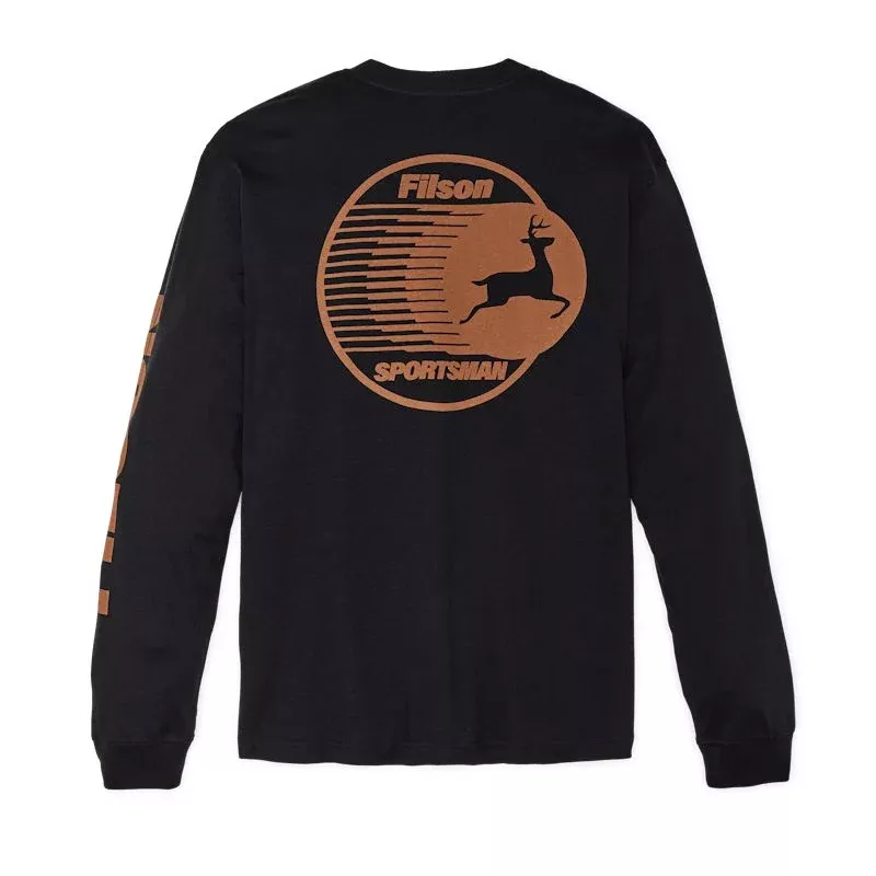 Filson Long Sleeve Frontier Graphic T-Shirt