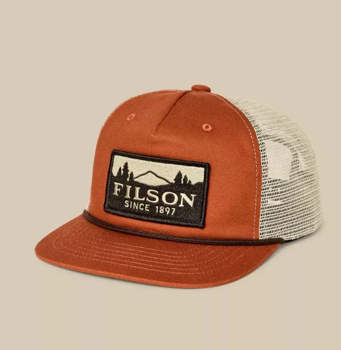 Filson Trucker Cap 20295478 Redwood