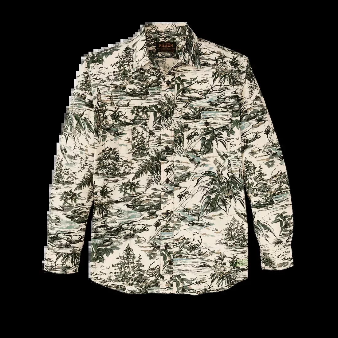 Filson X Housefly Washed Feather Cloth Shirt 20293684