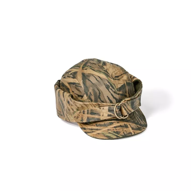 Filson X Mossy Oak Camo Tin Cloth Wildfowl Hat 20078587