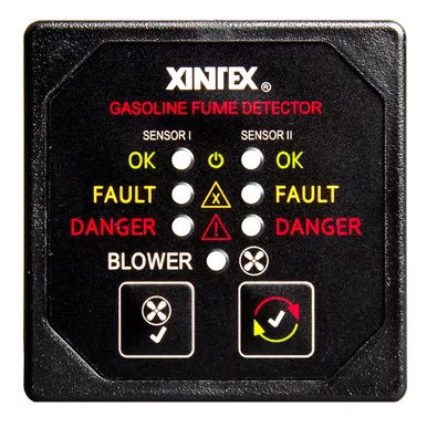 Fireboy-Xintex Dual Channel Gasoline Fume Detector