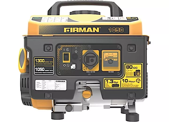 Firman Gas Portable Generator 1300W Recoil Start• P01001