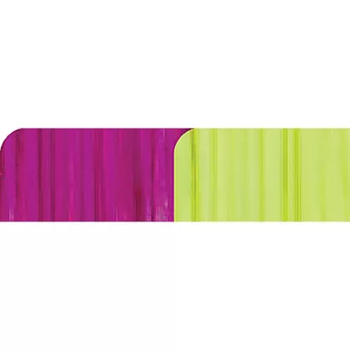 First String Genesis String And Cable Set Flo Purple/flo Yellow