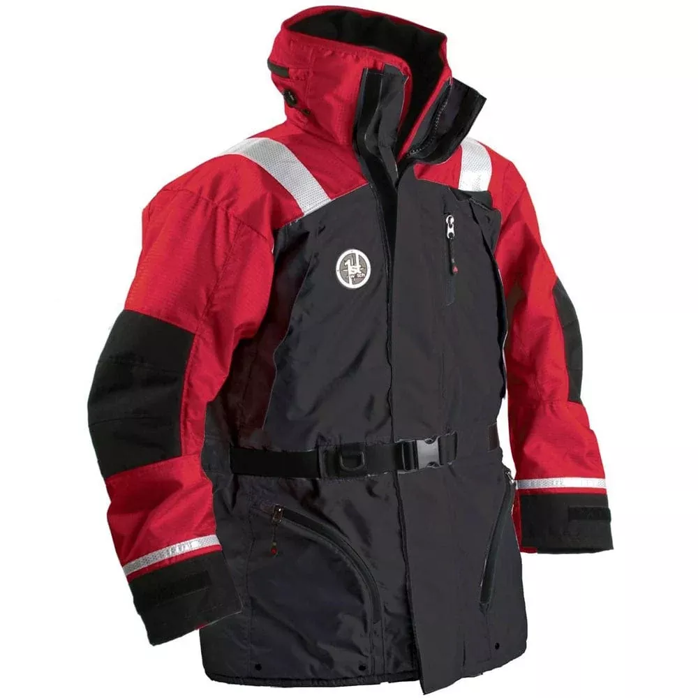 First Watch AC-1100 Flotation Coat – Red/Black – X-Large