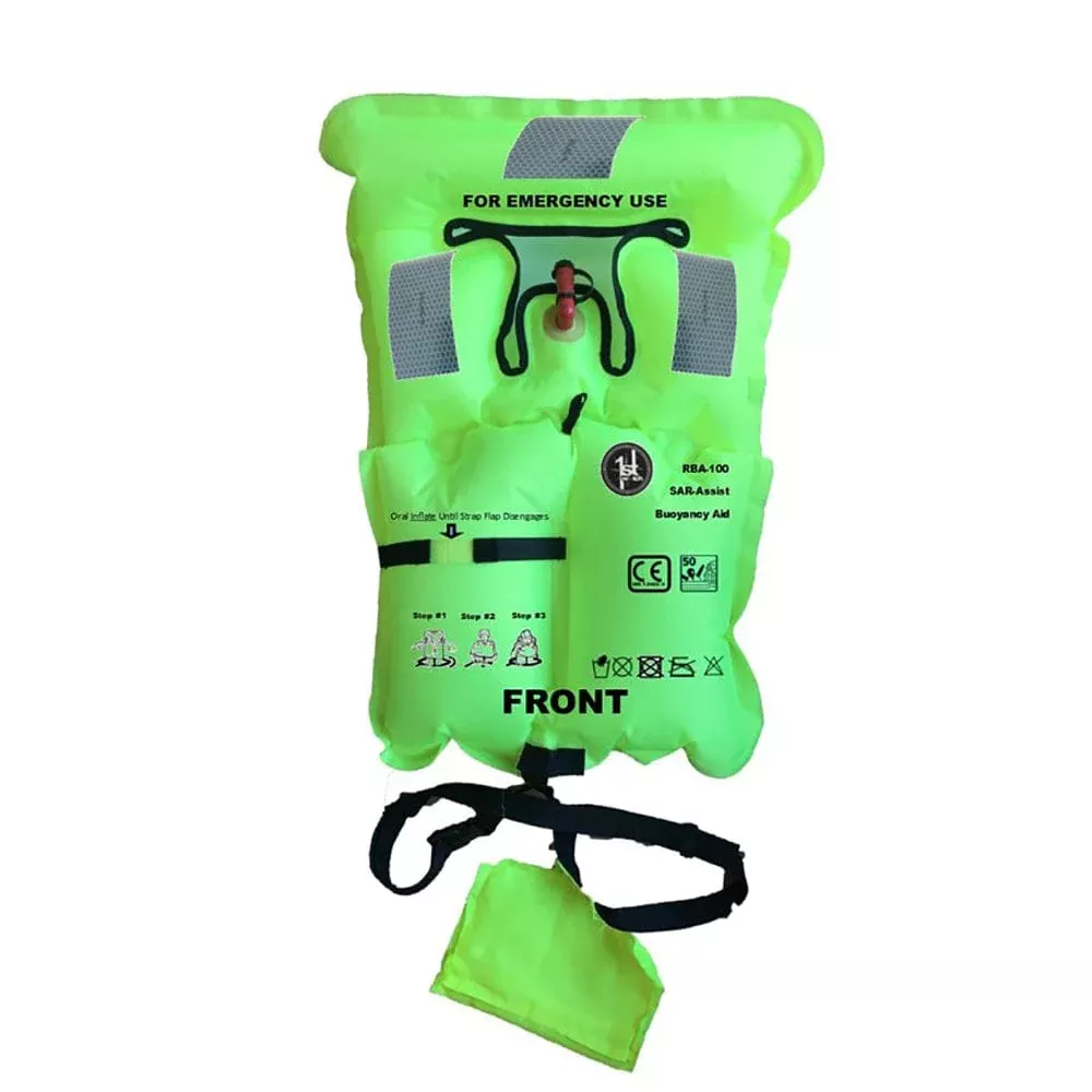 First Watch Micro Inflatable Emergency Vest – Hi-Vis Yellow