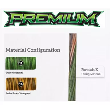 Firststring Premium String Set Green/brown Mathews