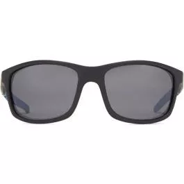 Fisherman Eyewear Buoy Sunglasses - Matte Black Frame - Gray Lens/Silver Flash Mirror