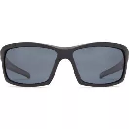 Fisherman Eyewear Marsh Sunglasses - Matte Black Frame - Gray Lens