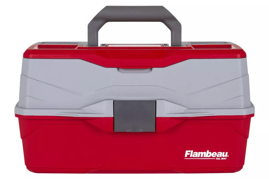 Flambeau 3 Tray Box W/Lid Storage