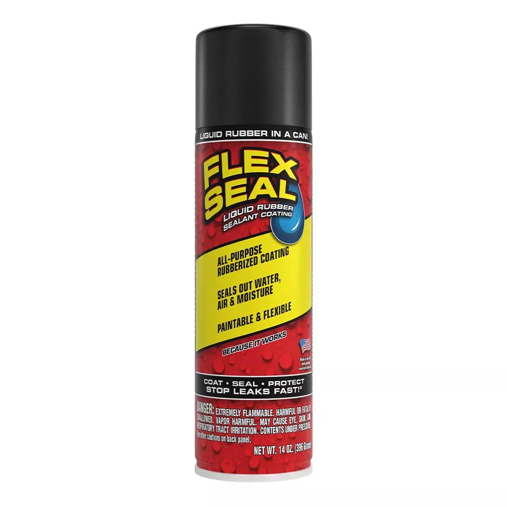 Flex Seal Spray, 14 oz., Black