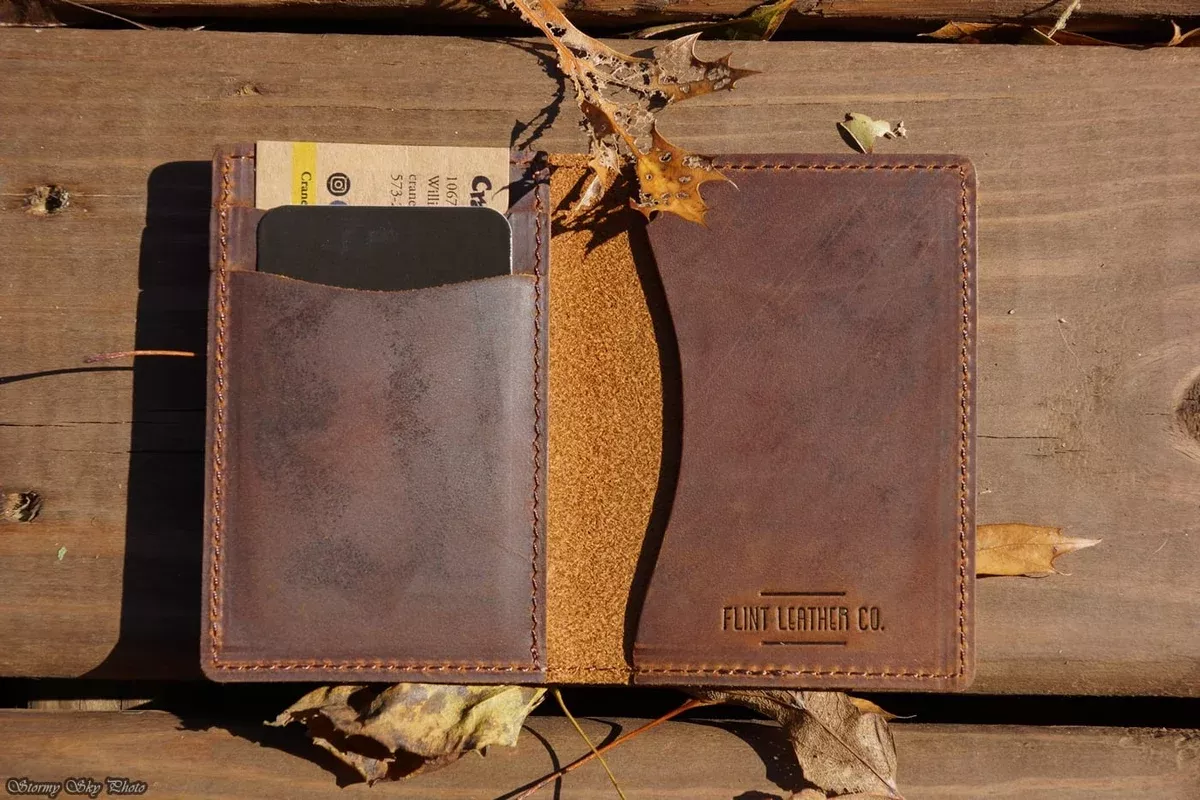 Flint Leather Whiskey Wallet