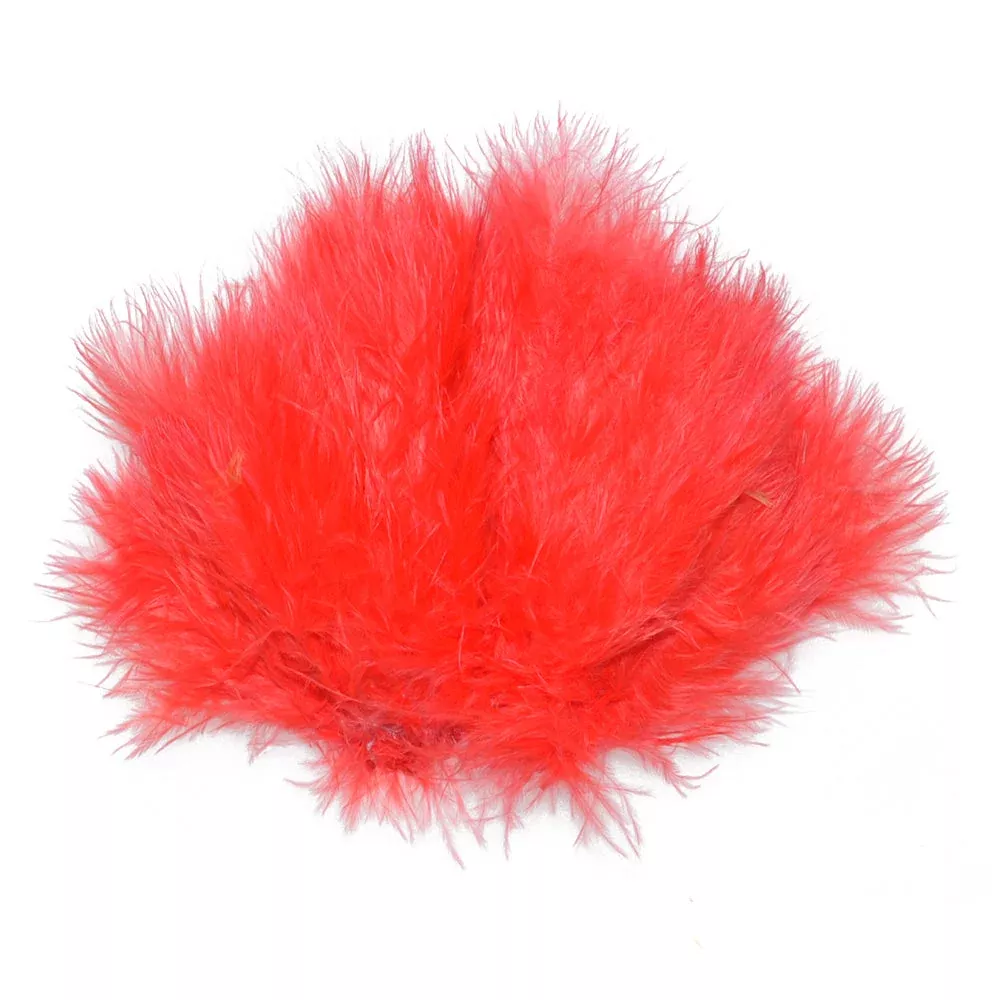 Fly Tying Materials – Select Woolly Bugger Marabou Fluorescent Colors – 1/8 Ounce