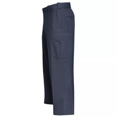 Flying Cross 39900 Men's Command 100% Polyester Pants with Cargo Pockets, LAPD Navy, Unhemmed