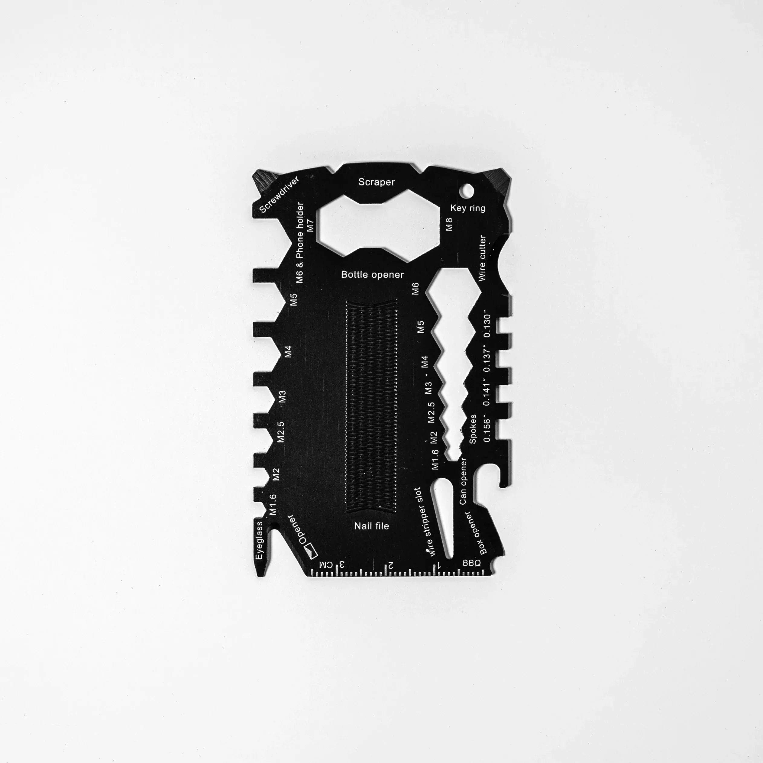 Forged 4×4 Metal Card Multi-Tool