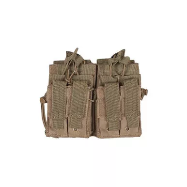 Fox Outdoor Products Tactical Quad Stack, Coyote